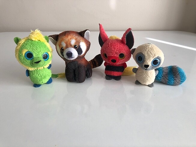 Peluş maskot 4 adet