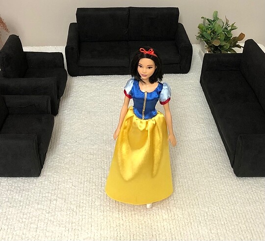 Beden Renk Barbie pamuk prenses kostümü