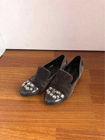 38 Beden gri Renk Nine west kadın ayakkabı