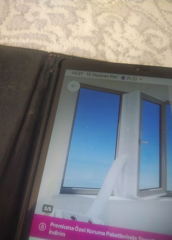 Beyaz Airfel tasina bilir kilima ve ısıtıcı - Görsel 4