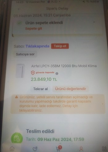 Beyaz Airfel tasina bilir kilima ve ısıtıcı - Görsel 8