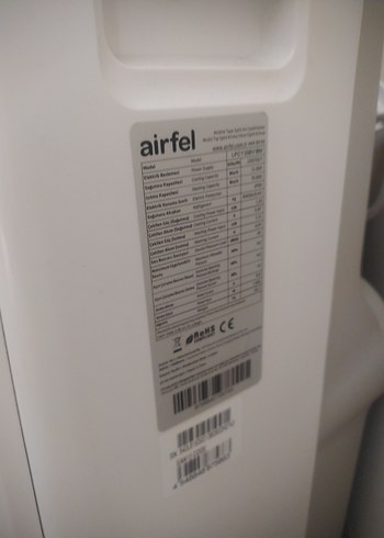 Beyaz Airfel tasina bilir kilima ve ısıtıcı - Görsel 9