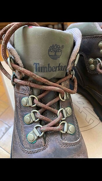 36 Beden Timberland bot, orjinaldir.