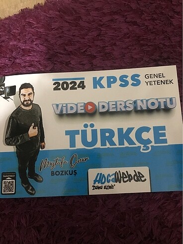 Mustafa Onur Bozkuş Video Ders Notu