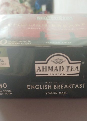 Ahmad Tea Klasik İngiliz Kahvaltı Çayı 40'lı - Görsel 2