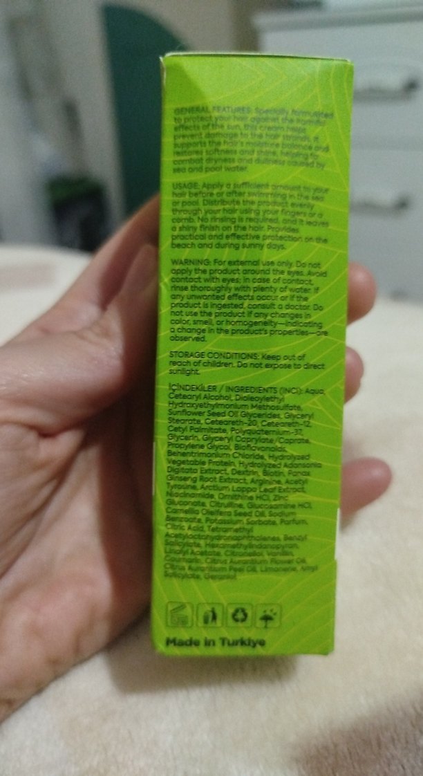 Anhududu Saç İçin Güneş Kremi SPF30+ - Görsel 2