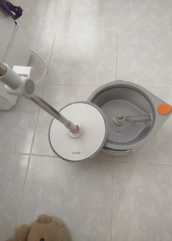 Elbis Clean Living Beyaz Gri Mop Seti - Görsel 3