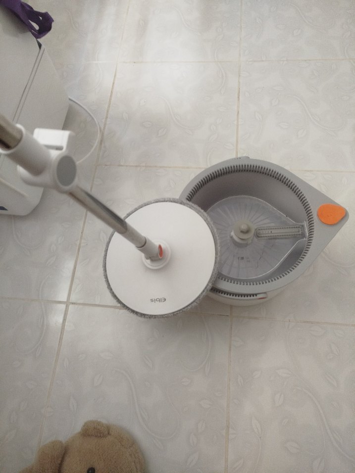 Elbis Clean Living Beyaz Gri Mop Seti - Görsel 3