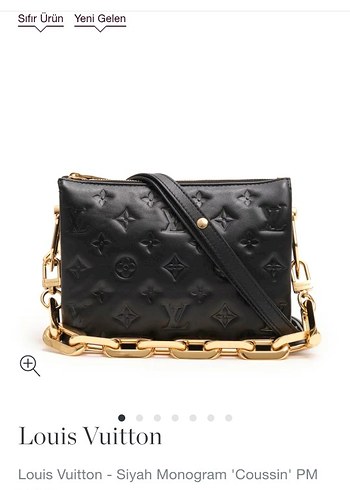 Louis Vuitton Siyah Deri Kadın Çanta - Görsel 4