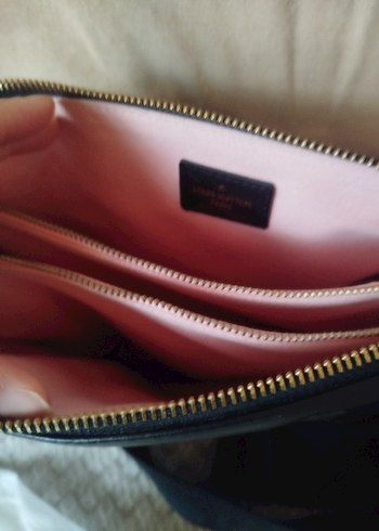 Louis Vuitton Siyah Deri Kadın Çanta - Görsel 2