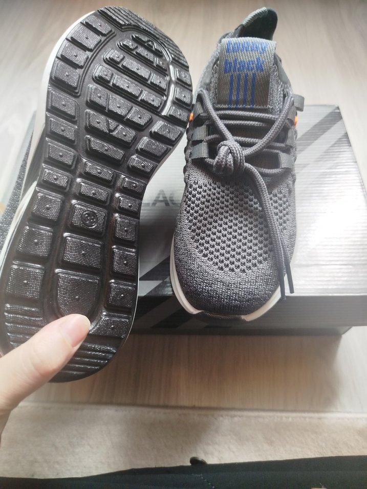 Gri Erkek Spor Ayakkabı Bağı - Görsel 3