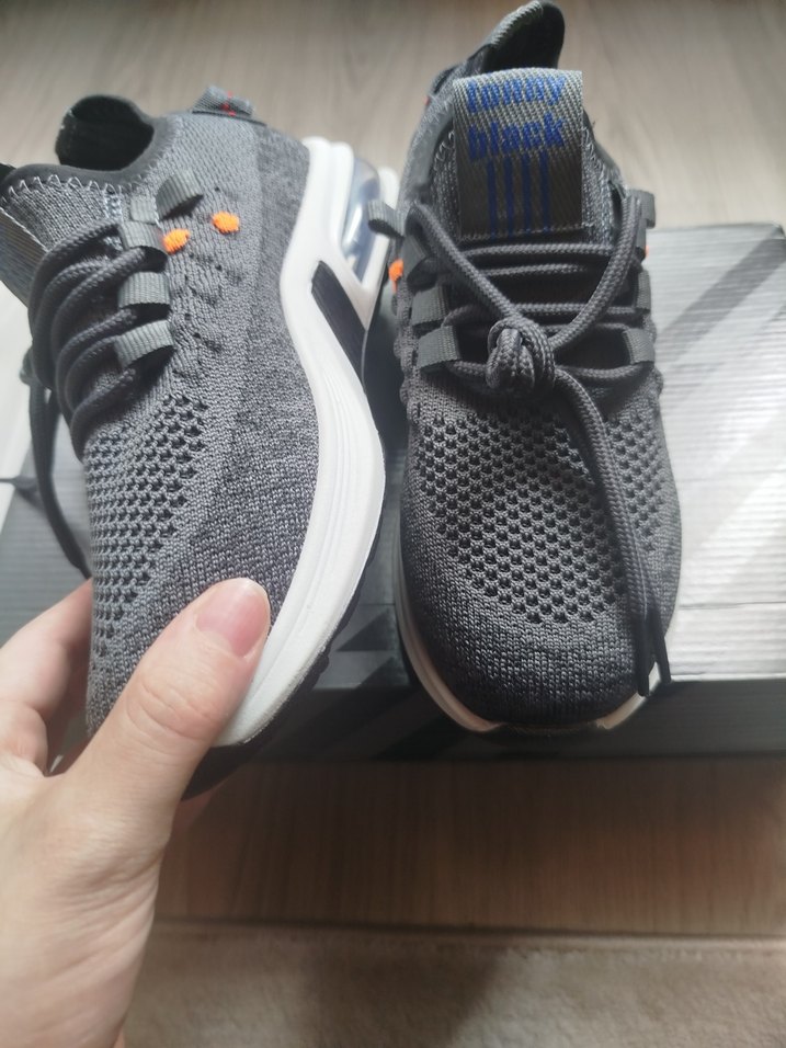 Gri Erkek Spor Ayakkabı Bağı - Görsel 2