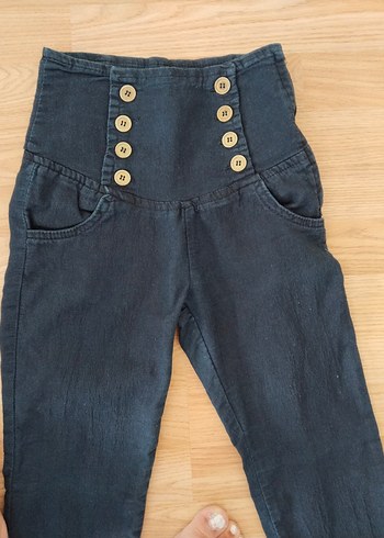 Diğer Chamur marka xS beden Lacivert Yüksek Bel Denim Pantolon