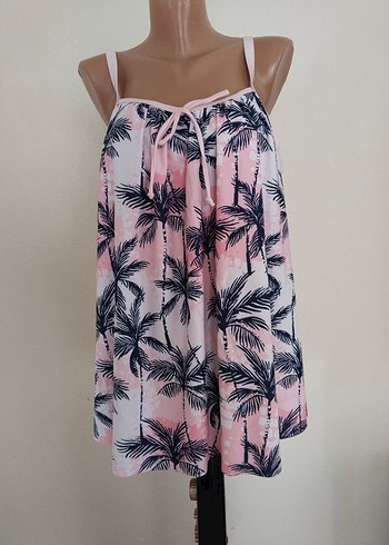 xl Beden pembe Renk ithal marka 42 beden Pembe Batik Desenli deniz elbisesi