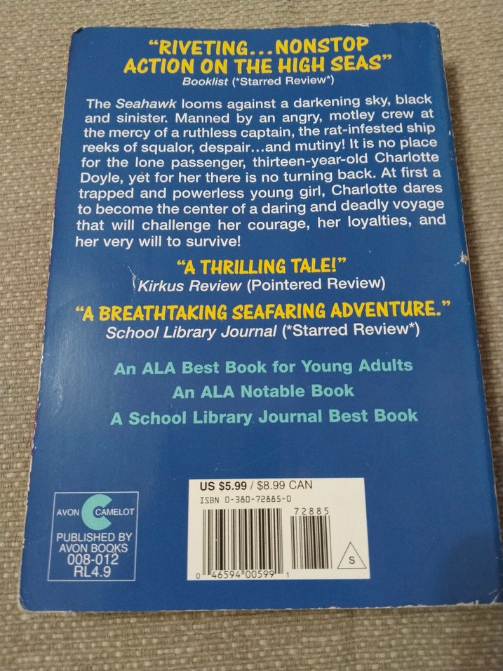 The True Confessions of Charlotte Doyle - Avi - Görsel 2