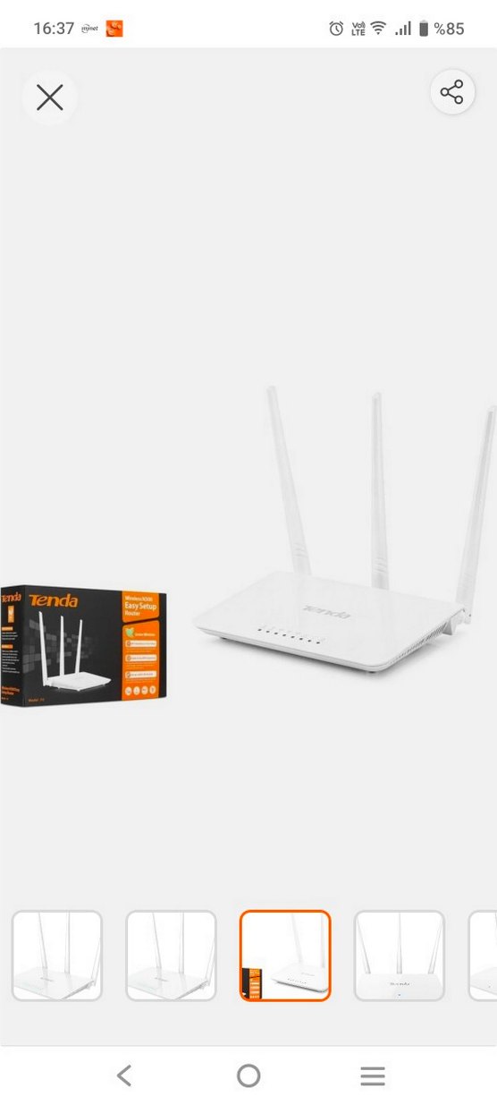 Tenda Easy Setup Kablosuz Router Beyaz - Görsel 5
