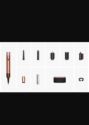 Bluetooth özellikli kahverengi saç şekillendirici set - Görsel 5