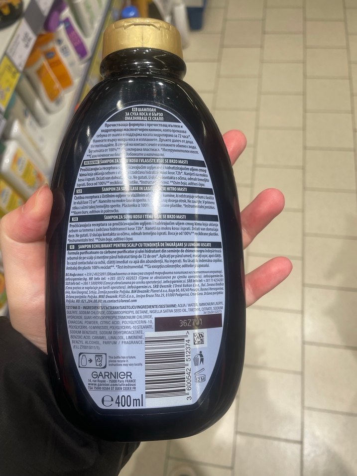 Garnier Botanic Therapy Charcoal Sampuan - Görsel 3