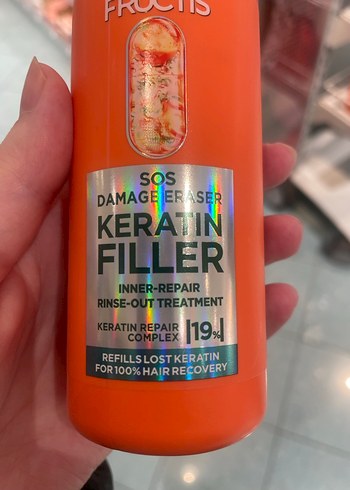 Garnier Fructis Keratin Filler sac kremi - Görsel 2