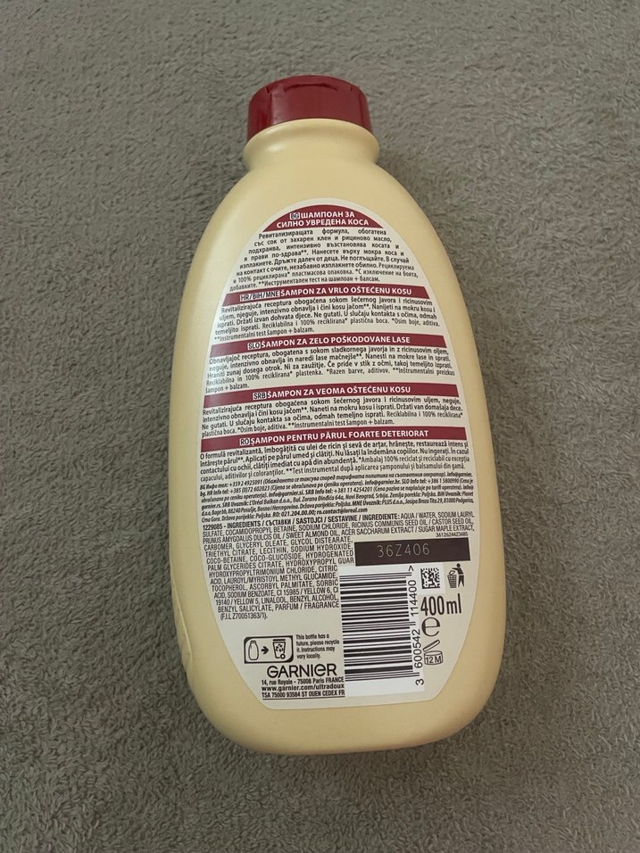 Botanic Therapy Maple  Şampuan - Görsel 2