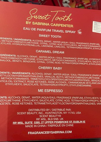 Sabrina Carpenter parfüm seti - Görsel 2