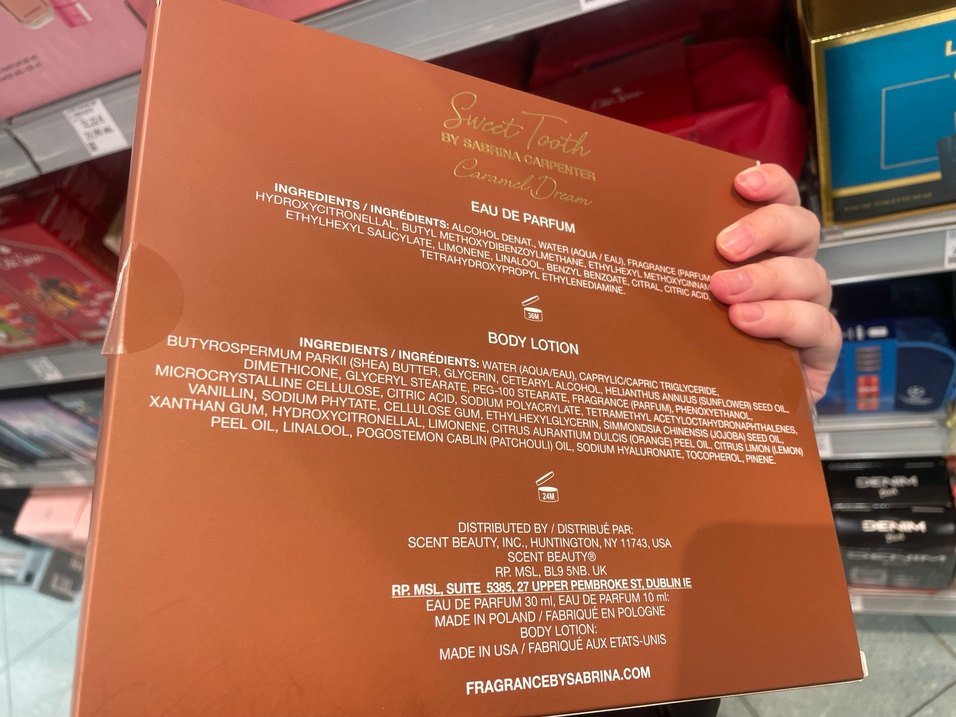 Sabrina Carpenter Caramel Dream Parfüm seti - Görsel 2