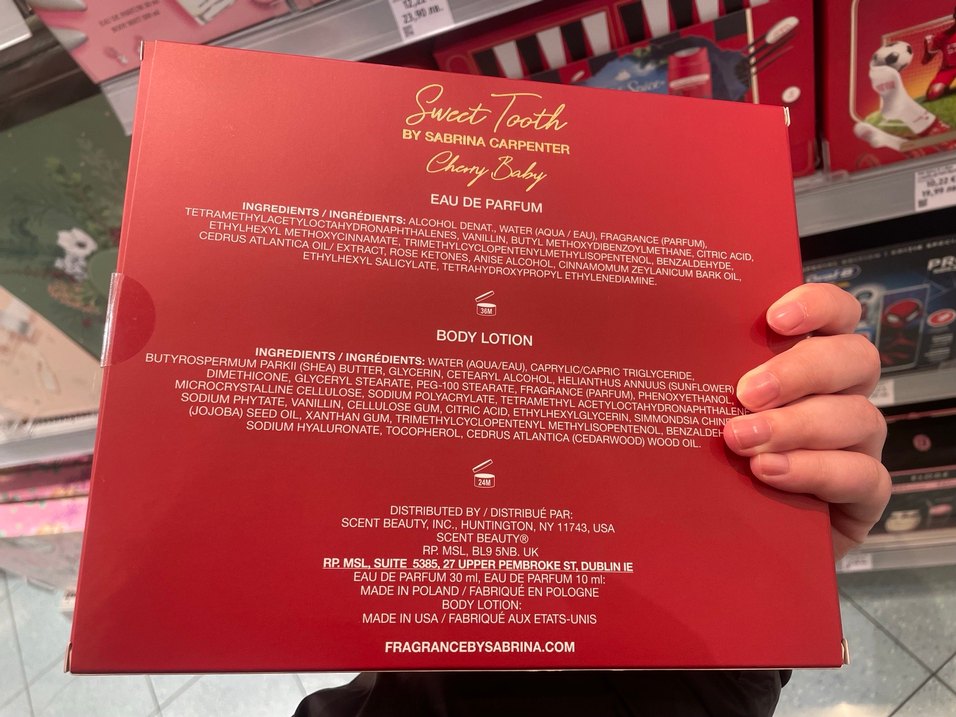 Sabrina Carpenter Cherry Baby Parfüm ve Vücut Losyonu Seti - Görsel 2