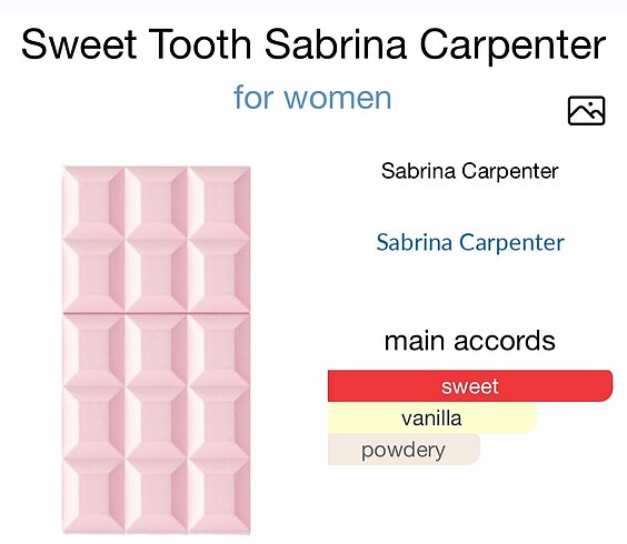  Beden Renk Sabrina Carpenter parfum