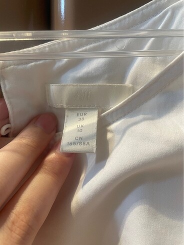 H&M H&M Balon Kollu Crop Top 38 Beden