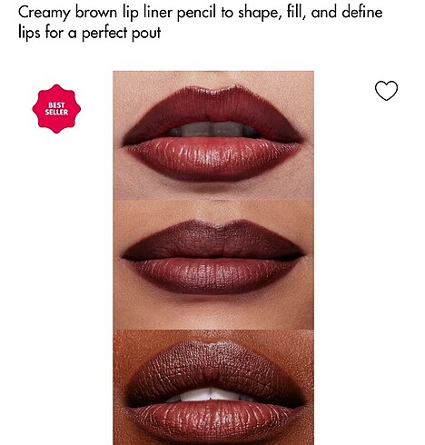 Elf Dark Cocoa Lip Liner