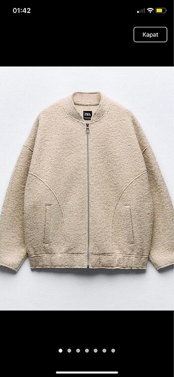 zara bomber ceket