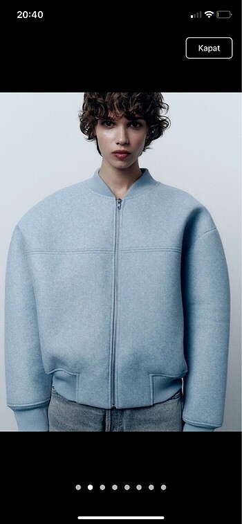zara bomber ceket