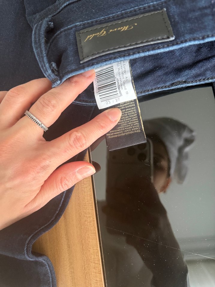 Mavi marka Kadın Lacivert Midi Boy Kot Pantolon - Görsel 3