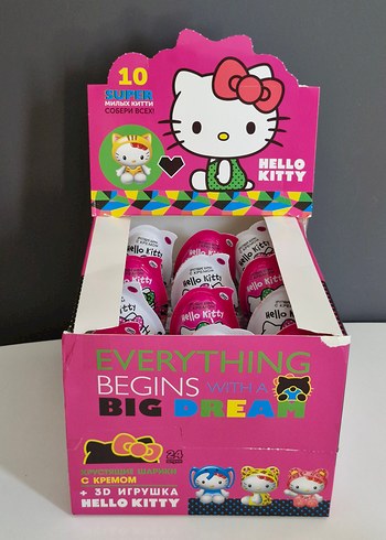 Hello Kitty Figürlü Sürpriz Yumurta