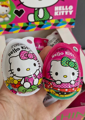 Beden Hello Kitty Figürlü Sürpriz Yumurta
