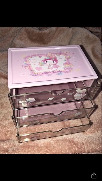 Sanrio Hello Kitty - My Melody Takı Kutusu/Çekmece