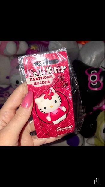 Hello Kitty Kulaklık Sarma Aparatı