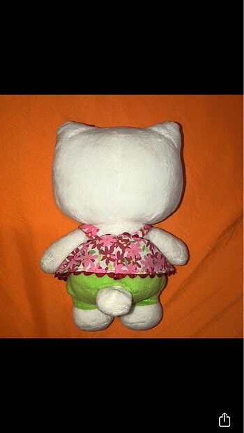 Hello Kitty Hello Kitty Elbiseli Peluş