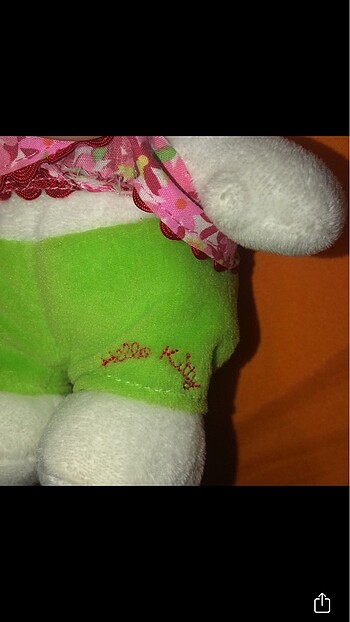 Beden Hello Kitty Elbiseli Peluş