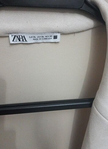 Zara Zara marka süet kaban 1 kere giydim xl
