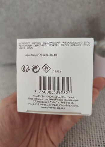 Beden Yves Rocher Rose Eau Fraîche Kadın Parfümü