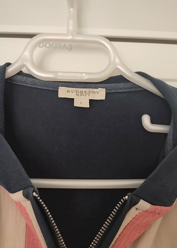 Burberry Kısa Kollu Sweathirt tarzında Burberry blüz