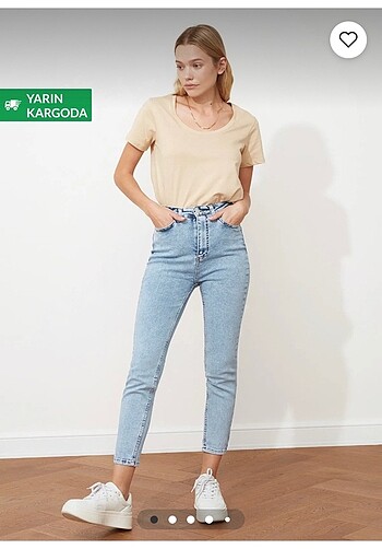 Yüksek Bel Skinny Jeans