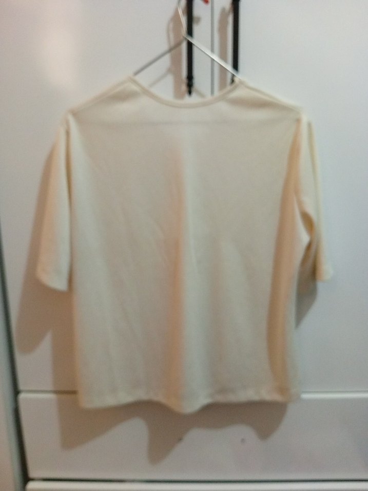 Krem T-shirt - Görsel 2