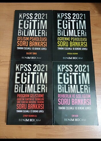 Kpss Benim Hocam Eğitim Bilimleri Soru Bankası Seti
