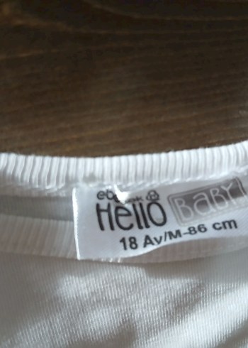 Beyaz Uzun Kollu Çocuk Body - Görsel 3