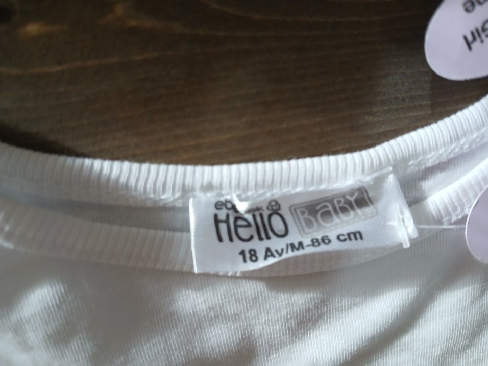 Beyaz Uzun Kollu Çocuk Body - Görsel 3