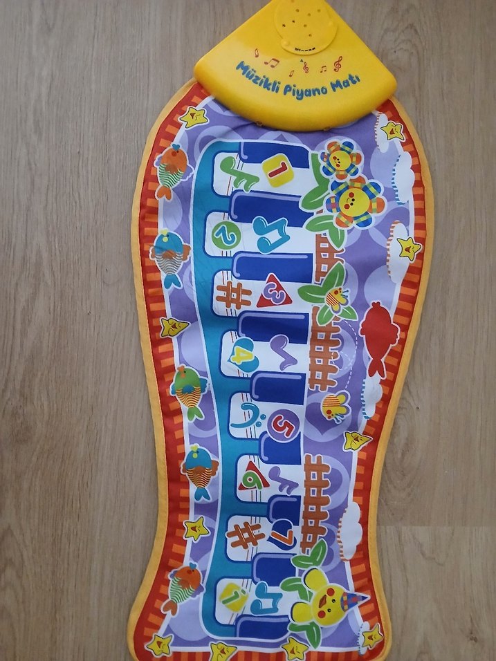 Renkli Müzikli Piyano Matı - Görsel 2