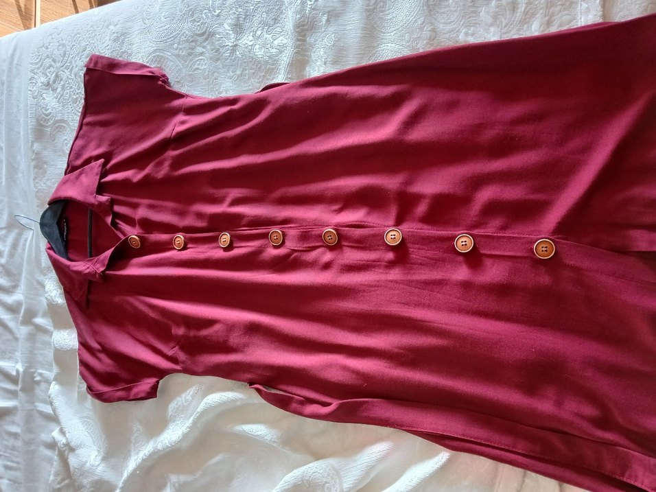 Kadın Gömlek Elbise - Görsel 2