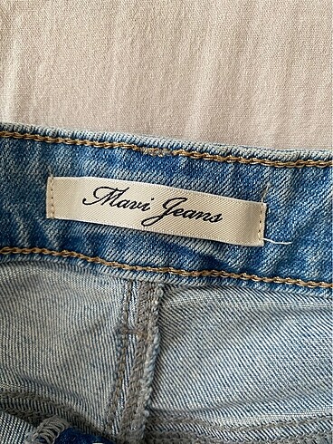 xs Beden Mavi jeans kot şort